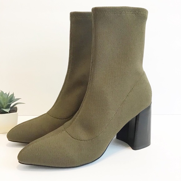 khaki boots primark